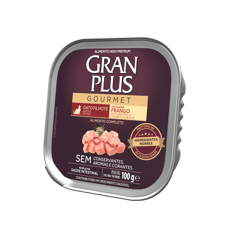Gran Plus Gatito Cachorro – Sabor Pollo (100 g)