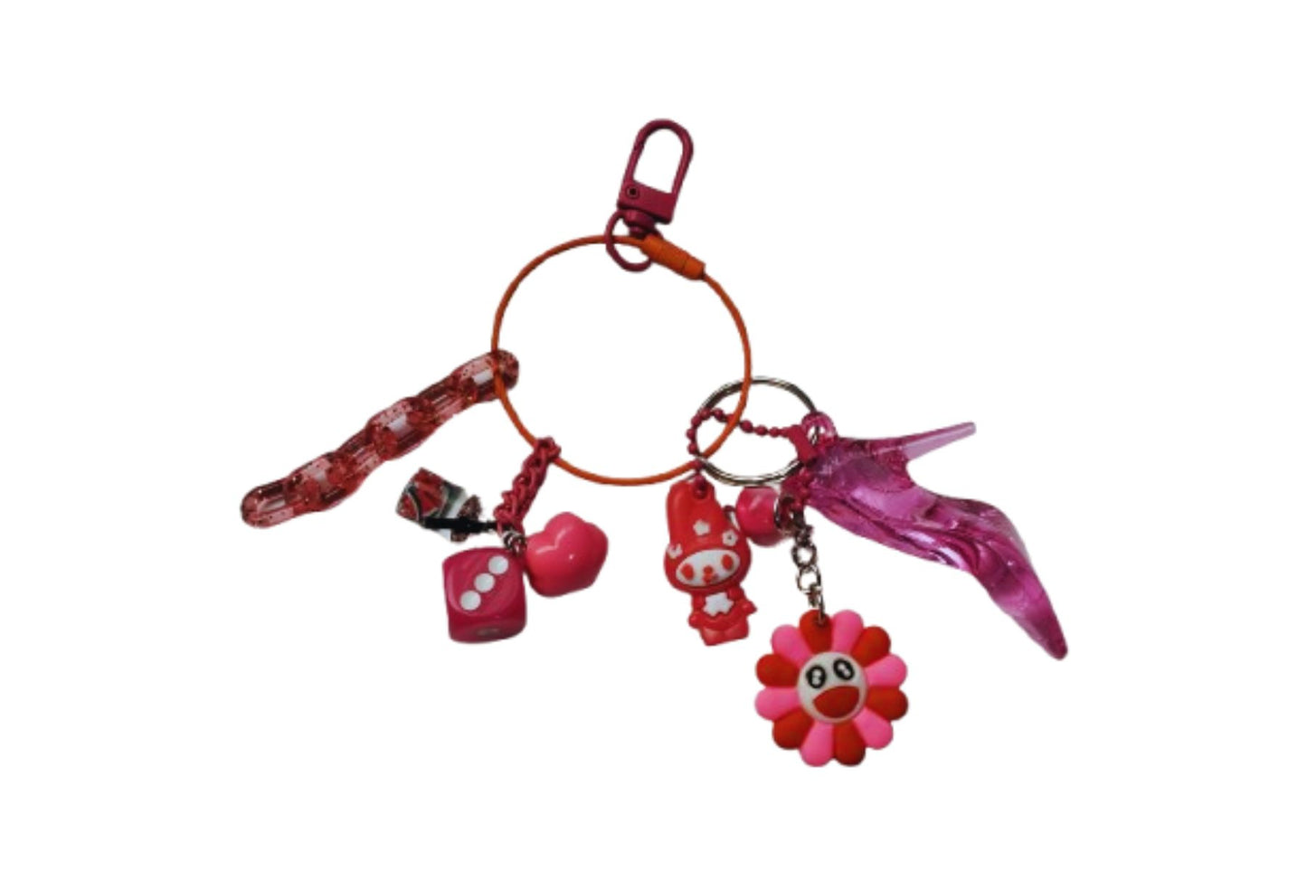 Bag Charm Zapato Stiletto Fucsia – Glamour en Cada Detalle