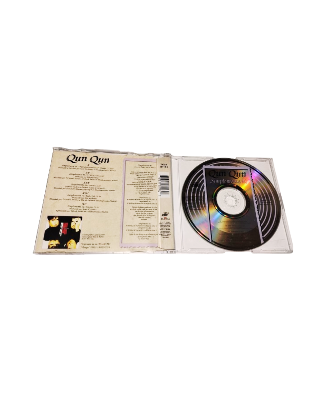 Qun Qun – Simplemente Tú (CD original, Ariola, 1993, España)