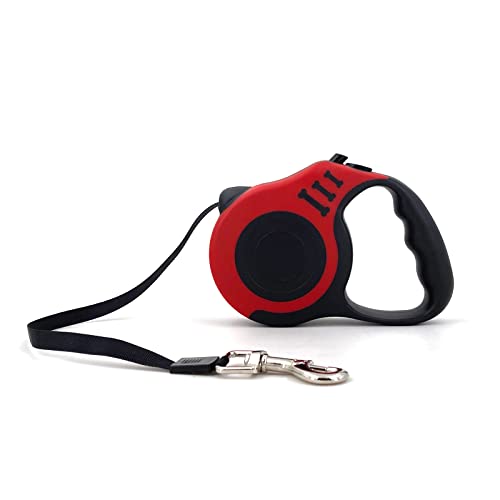Correa Retráctil Automática de Nailon para Perros Pequeños y Medianos – 9.8 ft