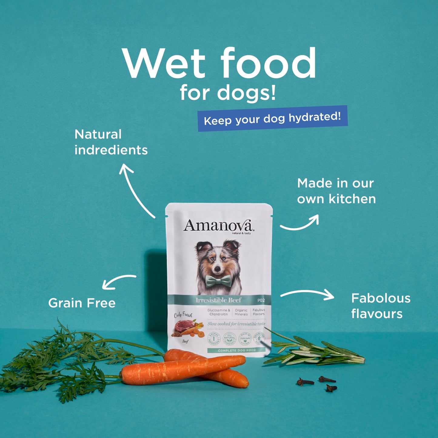 Irresistible Beef (Alimento de mantenimiento-perros)