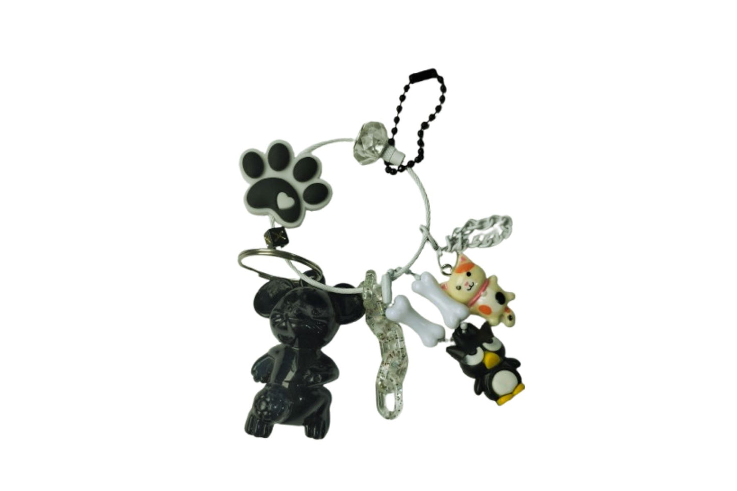 Bag Charm de Ratoncito Negro – Tierno, Chic y con Estilo