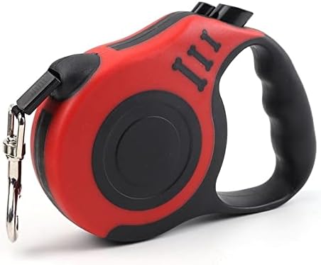 Correa Retráctil Automática de Nailon para Perros Pequeños y Medianos – 9.8 ft