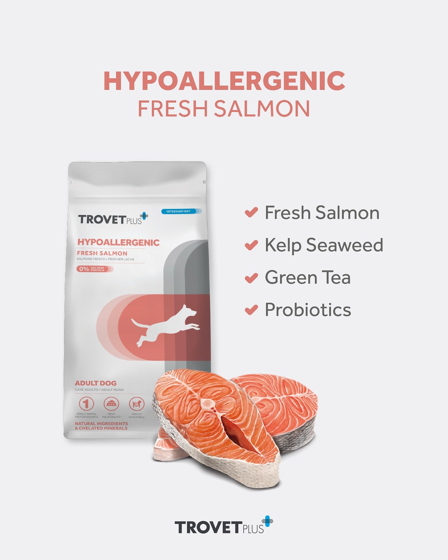Hypoallergenic – Fresh Salmon (Adult Dog)