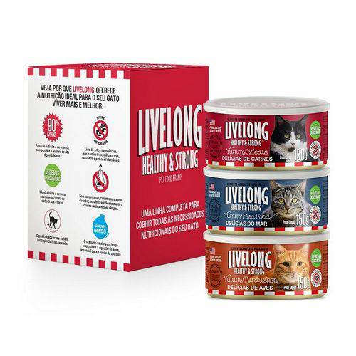 Livelong Caja 3 und/Tripackt (Latas) para gatos