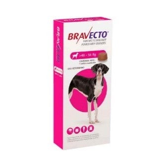Bravecto de 40-56 kg (Caja x 1 pastilla)