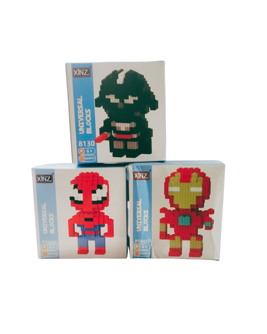 Figura Armable Spider-Man XINZ Universal Blocks – 518 Piezas