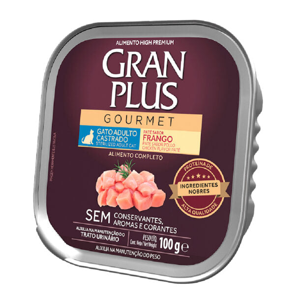 Gran Plus Adulto Castrado – Pollo (100 gr)