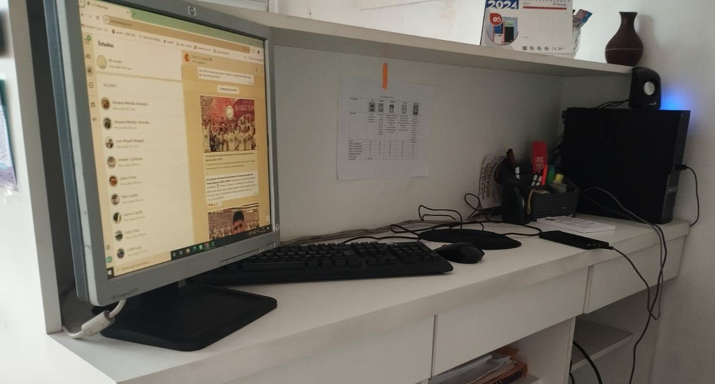 Computadora de Escritorio Completa – Dell + HP