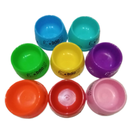 Plato Mediano para Perros – Colores Vibrantes