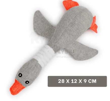 Juguete Chillón de Ganso Salvaje para Perros – Resistente y Divertido