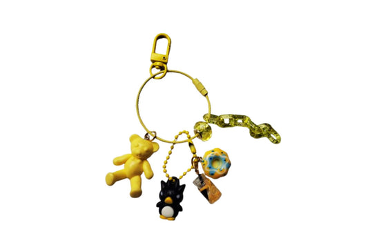 Bag Charm Estilo Funky – Dijes Amarillos