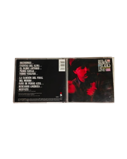 Rubén Blades y Son del Solar...Live! (CD original, Elektra, 1990, USA)