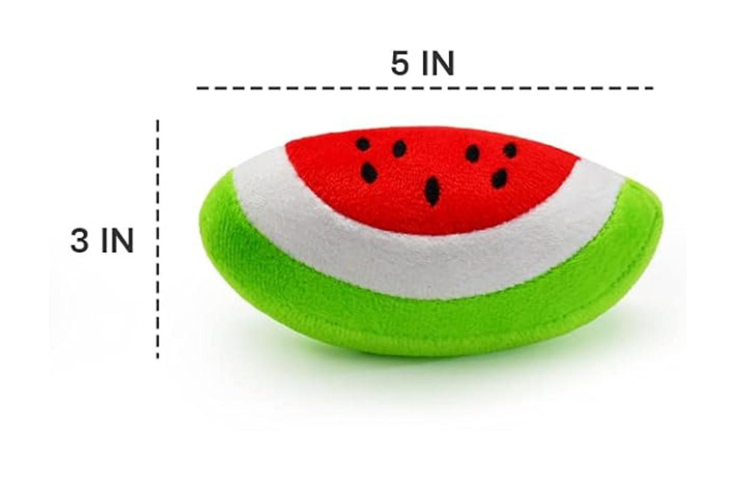 Mitad de Sandia - Juguete Chirriante para Perro