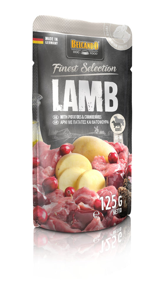 Belcando Cordero con Patatas y Arándanos x 125 gr
