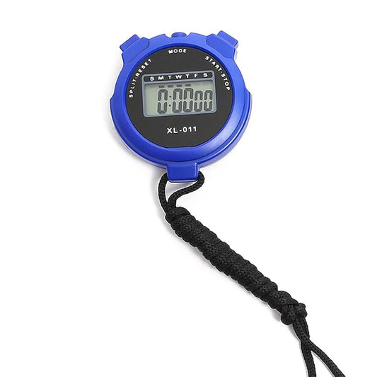 Cronómetro Digital Deportivo – Color Azul (con cuerda)