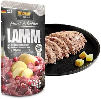 Belcando Venado con Mijo y Arándanos x 125 gr