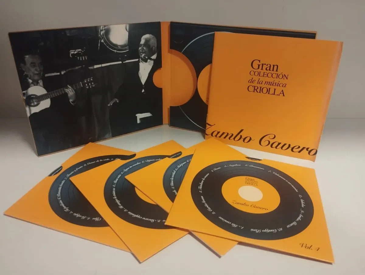 Zambo Cavero – Gran Colección de la Música Criolla | 4 CD