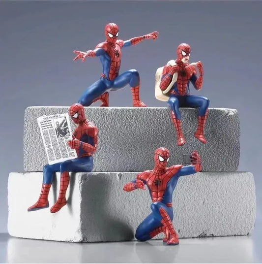 Set de 4 figuras de Spider-Man | Oportunidad