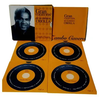 Zambo Cavero – Gran Colección de la Música Criolla | 4 CD