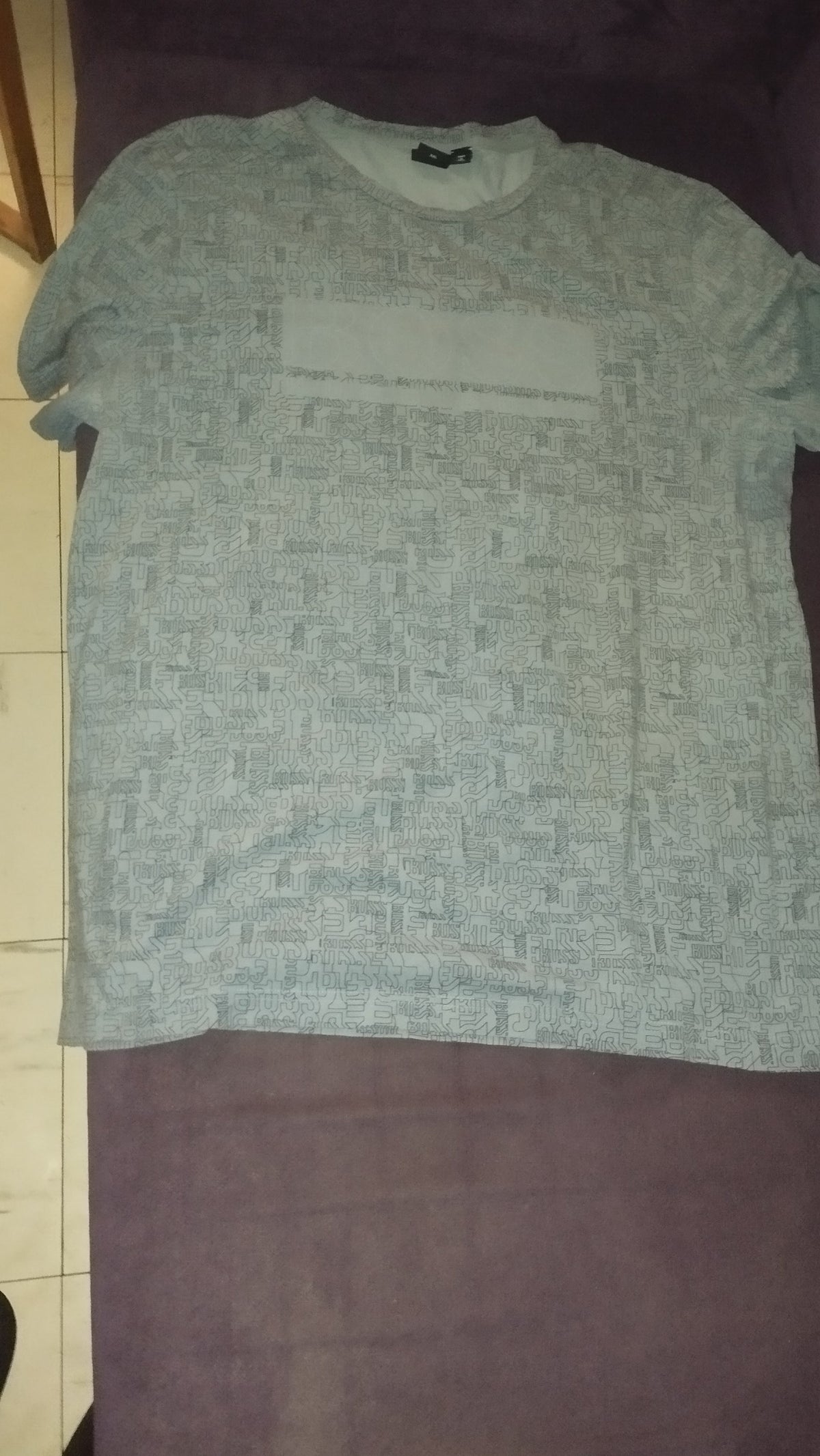 Polo BOSS Hombre XXL con Estampado Tipográfico