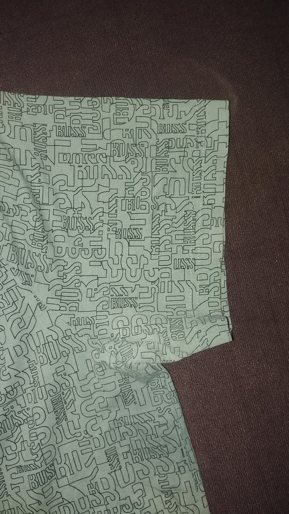 Polo BOSS Hombre XXL con Estampado Tipográfico