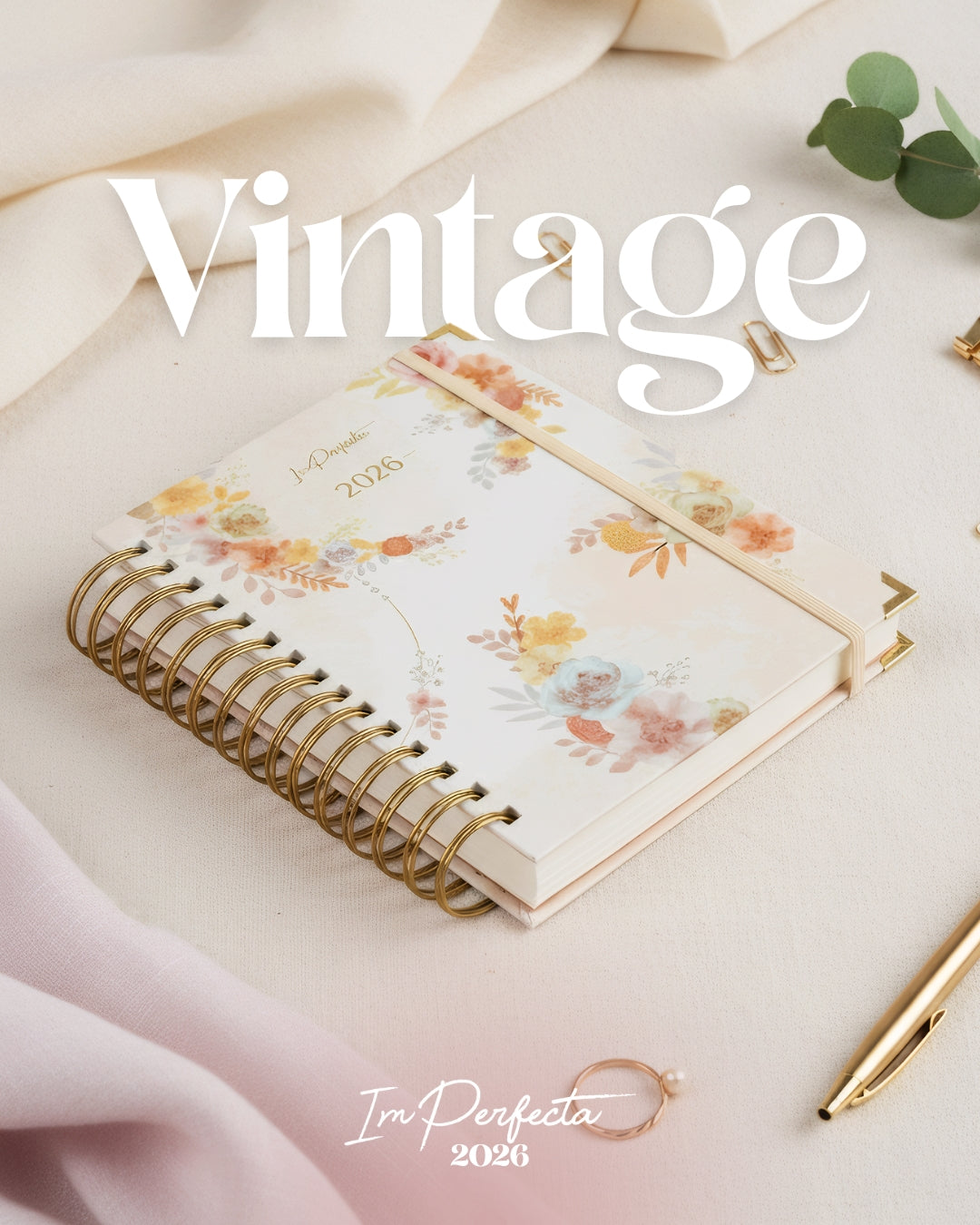 📜 Agenda Imperfecta 2026 – Vintage