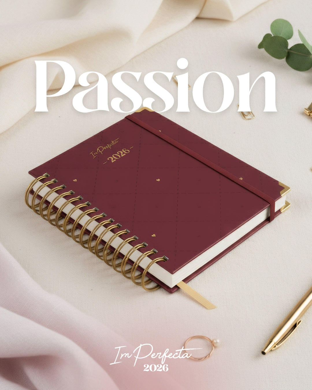 ❤️ Agenda Imperfecta 2026 – Passion