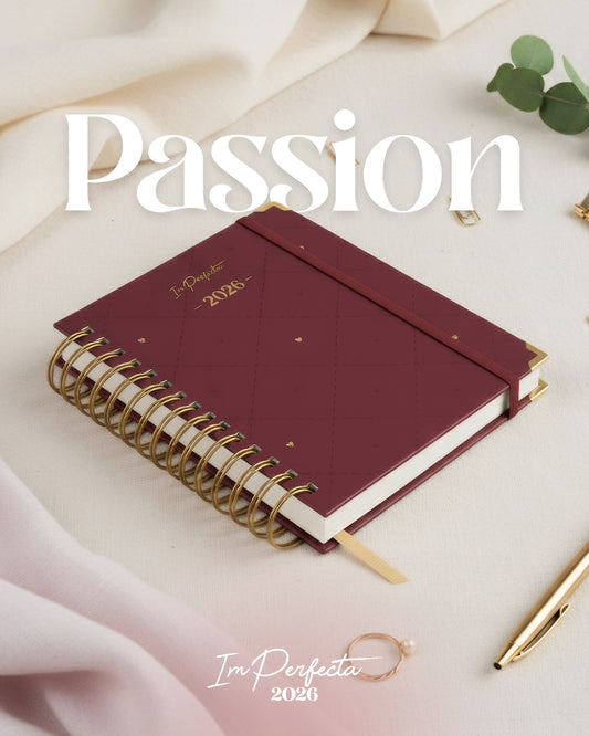 ❤️ Agenda Imperfecta 2026 – Passion