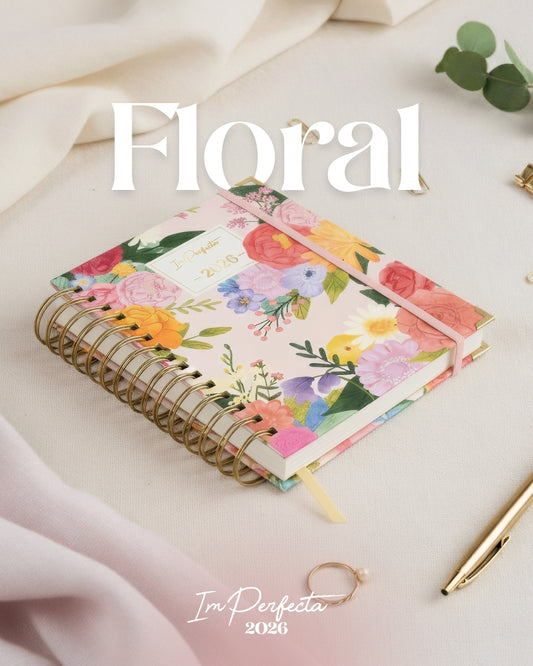 🌺 Agenda Imperfecta 2026 – Floral