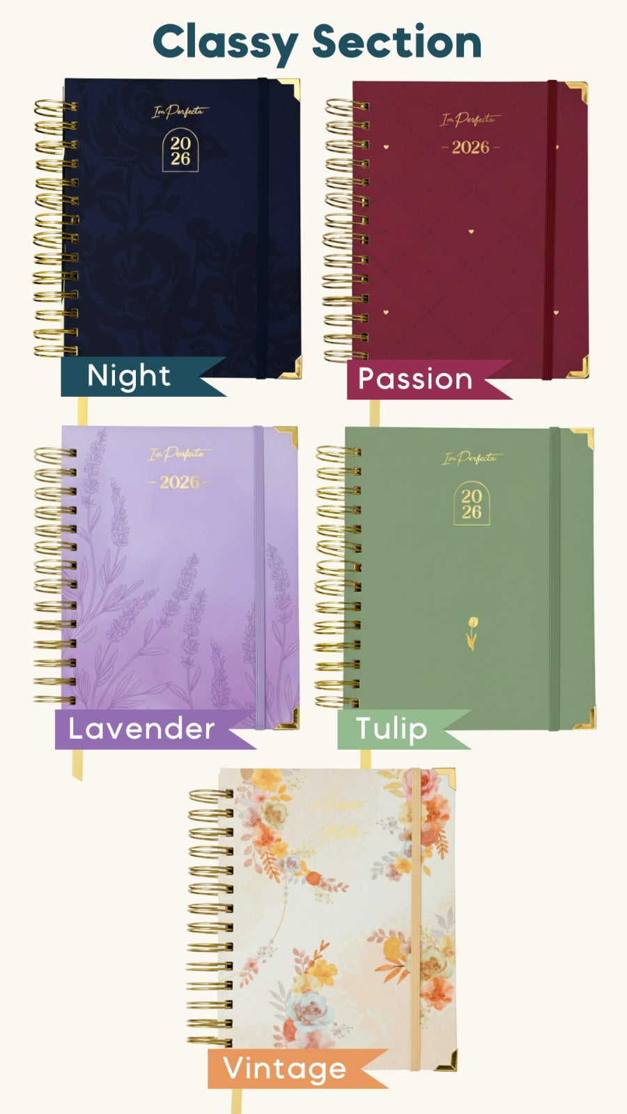 💜 Agenda Imperfecta 2026 – Lavender